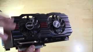 ASUS GeForce GTX 660 DirectCU II OC Edition Unboxing amp Overview [upl. by Rosenwald]