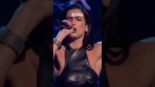 Dua Lipa performing Chers song Beliveon stage at the Rock amp Roll Hall Of Fame💖dualipa ytshorts [upl. by Annaxor]