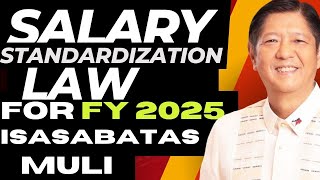 SALARY STANDARDIZATION LAW ISASABATAS MULI [upl. by Alokin]