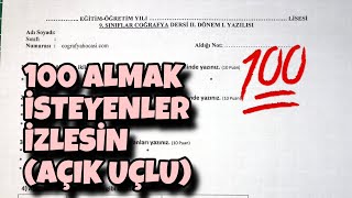 9Sınıf Coğrafya 2Dönem 1Yazılı [upl. by Ariak]