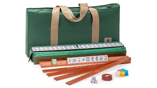 American Mahjong Set quotHuntingtonquot with Mineral Green Soft Case [upl. by Daas]