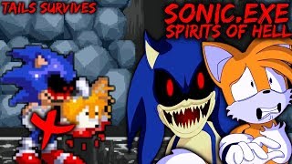 SONICEXE SPIRITS OF HELL Demo  TAILS SURVIVES Good Choice Ending [upl. by Roid]