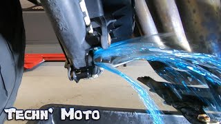 BMW K1600 GTL Radiator Coolant System Flush and Refill  Techn Moto [upl. by Catherine957]