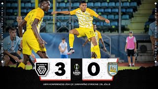 GAME RECAP  vs SP Tre Penne 30  UEFA ECL 2Q 1st leg  25072023 [upl. by Saduj]