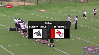 9102024 quotMiddle School Footballquot St Michael Catholic vs Elberta Middle School [upl. by Bernj871]