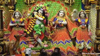 25th Mar 24  Sringar Aarti Darshan  Sri Sri Radha Gopinath Mandir  ISKCON Chowpatty Mumbai [upl. by Lekzehcey]