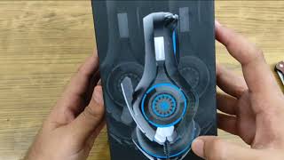 Cosmic Byte GS410 Headphones with Mic for PS4 Xbox Laptop PC iPhone and Android BlackBlue [upl. by Sisco]