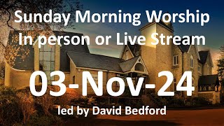 Morning Worship live stream from Muswell Hill Methodist Church led by David Bedford [upl. by Zarihs]