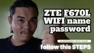 PLDT admin modem password ZTE F670L change wifiname pass [upl. by Vilhelmina]