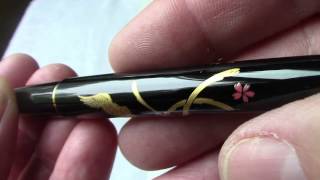 Platinum Urushi Makie Fountain Pen [upl. by Wallinga]