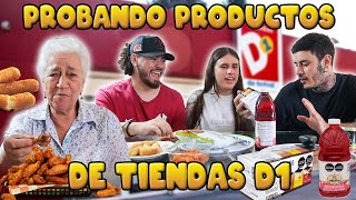 PROBANDO PRODUCTOS de las TIENDAS D1 ¿Valen la pena [upl. by Egidio360]