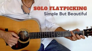 Solo Flatpicking Guitar 1  Flatpicking Lesson [upl. by Ebba821]