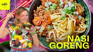 Makkelijke Nasi Goreng met een omeletje uit de Airfryer  Sofie Dumont [upl. by Kentigera]