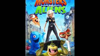 Monsters vs Aliens Soundtrack  A Giant Transformation Henry Jackman [upl. by Yddeg]