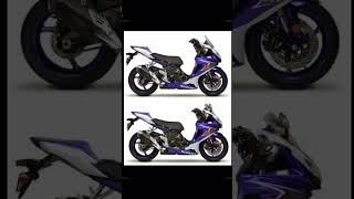 Suzuki gsx Hayate RR scooter race replica by fansGirlsuzukigsxcustomeditmotorcyclescooterR1 [upl. by Jody]