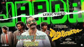 Jaada Karaoke song with Lyrics  Aveesham  karoake lyrics [upl. by Ibson98]