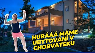 Hurááá máme ubytování v Chorvatsku  už jsme v klidu A jdeme na dětskou oslavu 🎈🎁 [upl. by Fulcher948]