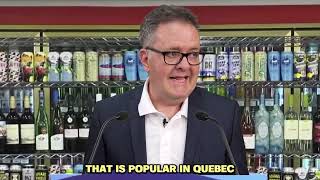 ONTARIO GOVT MESSAGE ON BEER AT CONVENIENCE STORES [upl. by Yahs]