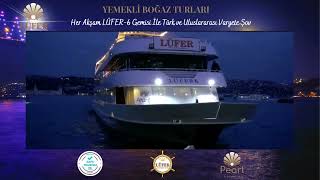 Bosphorus Dinner Cruise İstanbul Lüfer Boat Tour [upl. by Schilit]