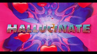 Dua Lipa  Hallucinate Official Lyrics Video [upl. by Asta416]