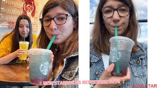 🧋 Tasting the New Refresher from Starbucks Ft Kelly  June 4th 2024 🧋 [upl. by Neuburger3]