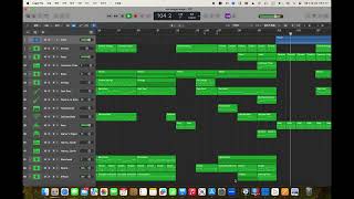 Final Fantasy 7  One winged angel Sephiroth Theme covered by Logic Pro [upl. by Pegasus]