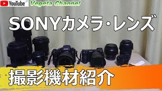 SONYカメラ・レンズ撮影機材紹介・一眼カメラ歴 α9 α6500 [upl. by Celia]