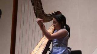 Salzedo  Chanson dans la nuit Song in the Night Harp Solo [upl. by Gnaoh]