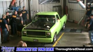 1984 Dodge D150 Diesel  Edgar Robinson Dyno Run [upl. by Lorollas]