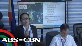 PAGASA holds press briefing on Tropical Storm EntengPH  ABSCBN News [upl. by Jacoby]