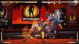 Mk11 scorpion combo off the dome [upl. by Ellenrahs]