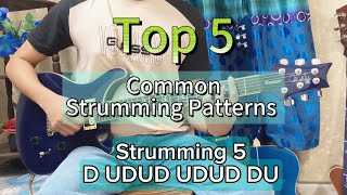 Most Common Strumming Patterns of All Time [upl. by Lorenz612]