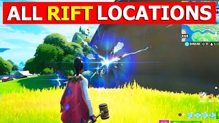 All Rift Locations Use Rifts in a Single Match Fortnite Xtravaganza Challenges [upl. by Aveneg]