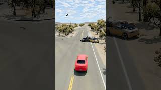 Realistic Highway Car Crashes 90  BeamNGdrive [upl. by Uel231]