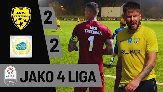 Skrót MKS Trzebinia vs Glinik Gorlice [upl. by Ymmot]