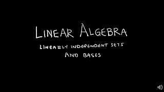 Linear Algebra  Lecture 10  Span of a set and Spanning set  Theorem 4 [upl. by Couture]