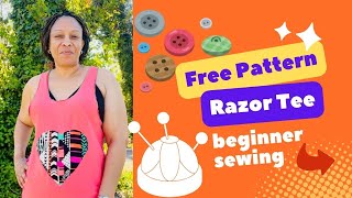 Razor Tee Tiana’s Closet Vacation Vibes Beginner Friendly Patterns [upl. by Vernier155]