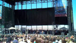 Marianas Trench  August Burns Red  Warped Tour 2011 Gorge WA [upl. by Arbba]