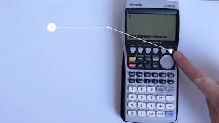 Casio fx9860GII Graphing Calculator Factorials [upl. by Lellih]