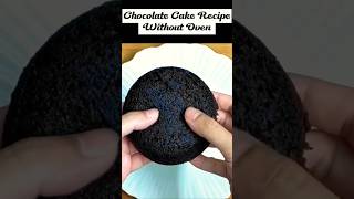 Without Oven Chocolate Cake Recipe ❤️✌️ shorts ytshorts chocolatecake cakerecipe trending [upl. by Morvin]