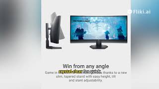 Dell 34 Inch Gaming Monitor S3422DWG Gaming Monitor Review [upl. by Rabma]