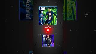 Top 6 Achraf hakimi cards in Efootball 25 [upl. by Aihsram]