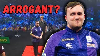 Is Luke Littler playing too arrogant darts [upl. by Nnaer]