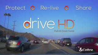 Cobra Drive HD Dash Camera Promo Video [upl. by Yaluz]