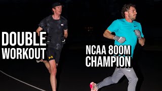 Double Workout Day featuring NCAA Champion [upl. by Gascony]