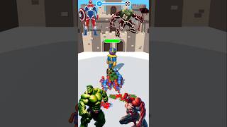 SPIDER MAN SUPER HERO 💪💪 BIG FIGHT RED HULK 💥💥💪 CONTROL GAMEPLAY IOS ALL LEVELS shorts funnyvideo [upl. by Magbie]