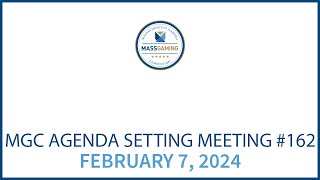 MGC Agenda Setting Meeting – February 7 2024 [upl. by Nossila]