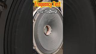 Frequency Test 2550Hz speaker reels reel shorts electronic dj tech [upl. by Trager650]