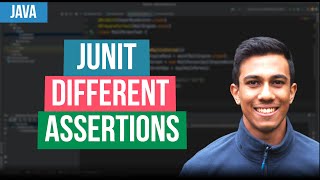 Using Assertions with JUnit  Java Tutorial [upl. by Gentry]