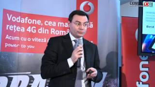 Vodafone 4G network  speeds up to 100 Mbps  Giovanni Ghiarelli CTO Vodafone Romania [upl. by Ayiram]